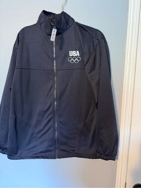 United States Olympic committee Full zip Fleece sweet shirt